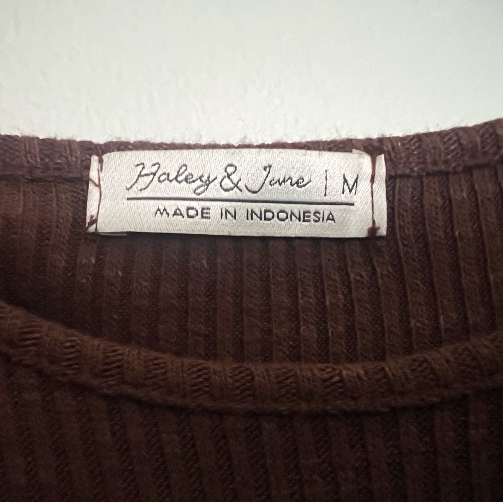 Haley & June Chocolate Mini Dress